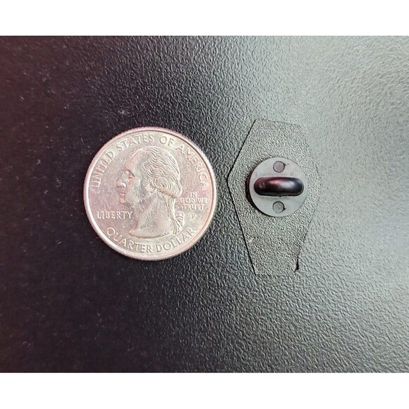 Beetlejuice strange and unusual coffin enamel pin - Lydia Camera Coffin - Picture 2 of 2